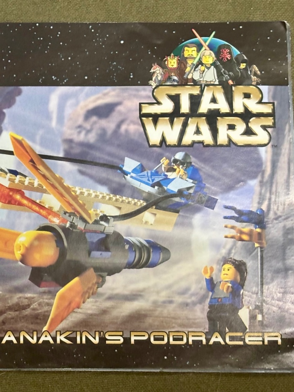 Pre-assembled LEGO STAR WARS "Anakin's Podracer" 7131 No box.